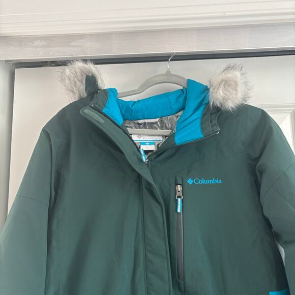 NWT Columbia Girl’s Ava Alpine Insulated Jacket Green Sz XL (18/20) - Picture 2 of 9